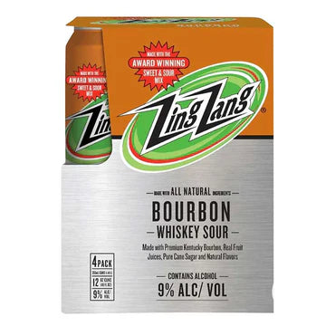 Zing Zang - Bourbon Whiskey Sour (4 pack) - TIPXY
