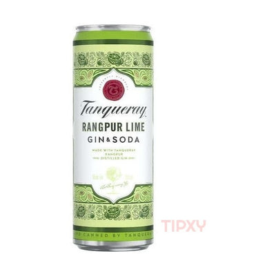 Tanqueray - Rangpur Lime Gin & Soda Ready to Serve Cocktail (4 pack)