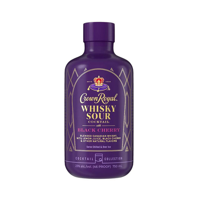 Crown Royal - Black Cherry Whisky Sour Ready to Drink Cocktail