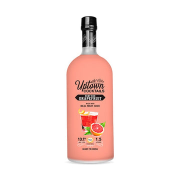Uptown Cocktails - Ruby Red Grapefruit made with Real Fruit Juice