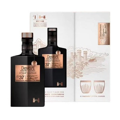Dewar's - Blended Scotch Whisky W/2 Baccarat Tumblers - TIPXY