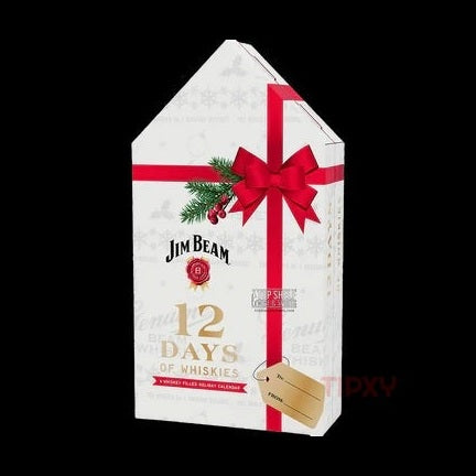 Jim Beam - 12 days of whiskey Advent Holiday Calendar - TIPXY