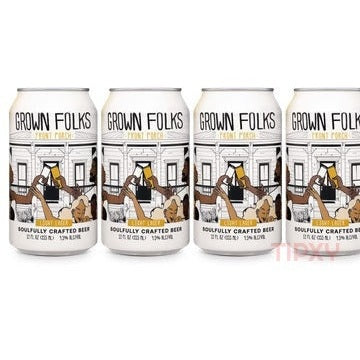 Grown Folks - Front Porch Light Beer 6 pack - TIPXY