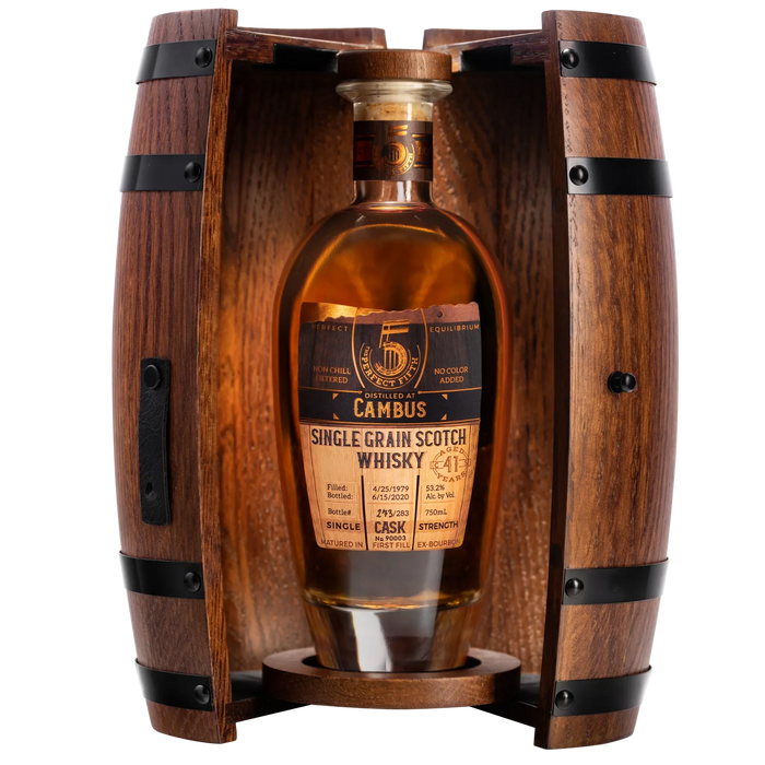 The Perfect Fifth - Cambus 41 Year Old Single Grain Scotch Whisky - TIPXY
