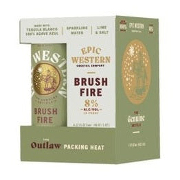 Epic Western - Spicy Rita Brush Fire Ready to Drink Cocktail (4 Pack) - TIPXY