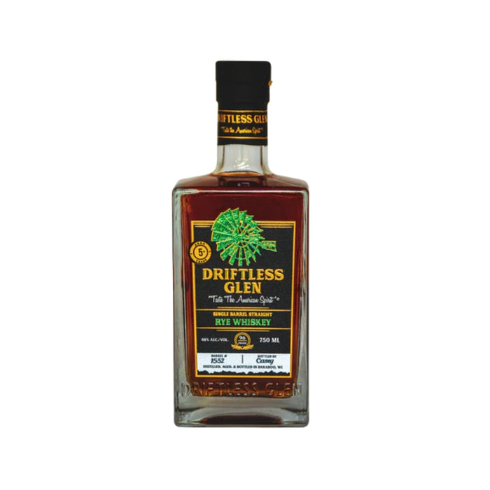 Driftless Glen - Single Barrel Straight Rye Whiskey
