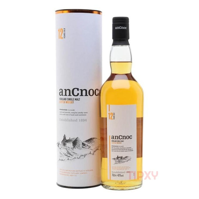 AnCnoc - 12 Year Single Malt Scotch - TIPXY
