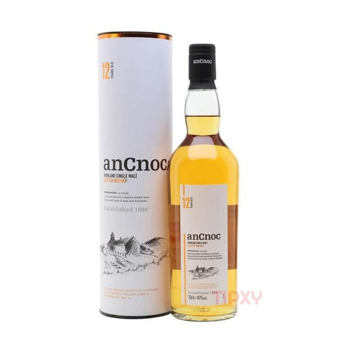 AnCnoc - 12 Year Single Malt Scotch - TIPXY