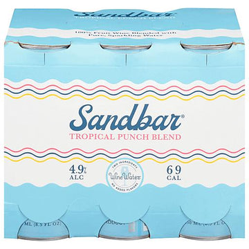 Wine Water - Sandbar Tropical Punch Blend (6 Pack) - TIPXY