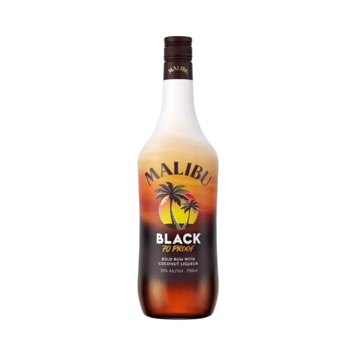 Malibu - Black Bold Rum with Coconut Liqueur - TIPXY
