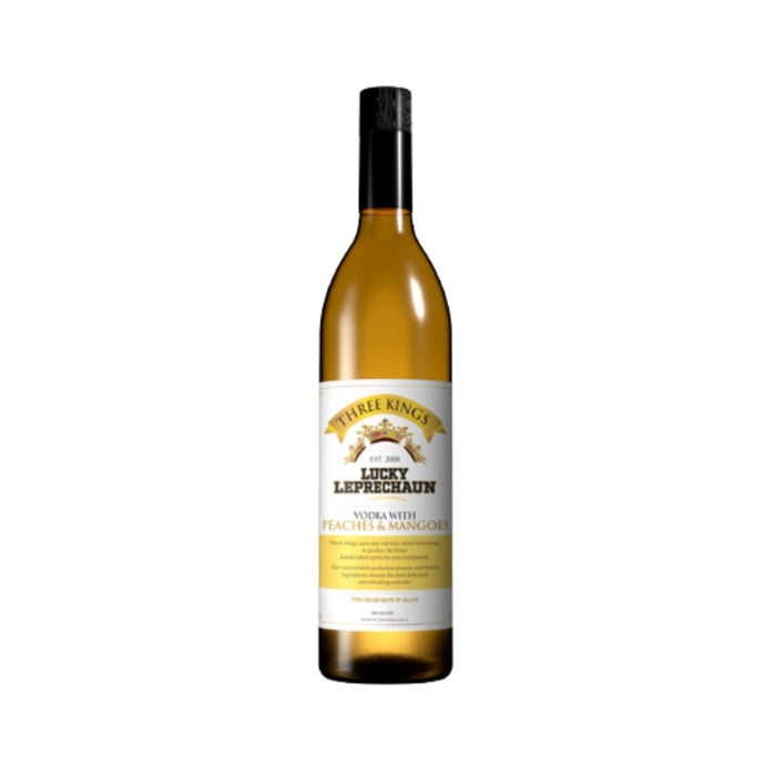 Three Kings – Lucky Leprechaun Vodka with Peaches and Mangoes - TIPXY