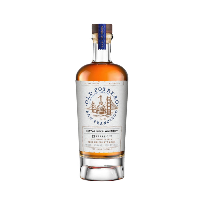Old Potrero - 13 Year Old Rye Hotalings Whiskey Bottled in Bond - TIPXY