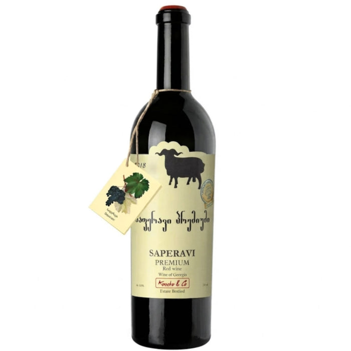 Qvevri Wine Georgia - Koncho&Co Saperavi Premium - TIPXY