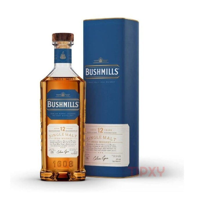 Bushmills - 12 Year Old Single Malt Whiskey - TIPXY