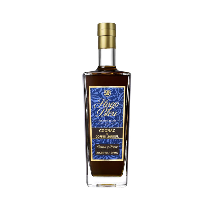 Hugo Bleu - Cognac & Coffee Liqueur - TIPXY