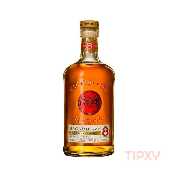 Bacardi - Reserva Ocho 8 Year Old Rare Gold Rum - TIPXY
