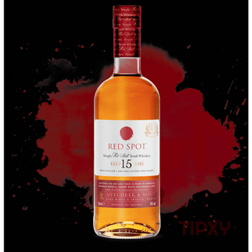Spot Whiskeys - Red Spot 15 year old Single Pot Still Irish Whiskey - TIPXY