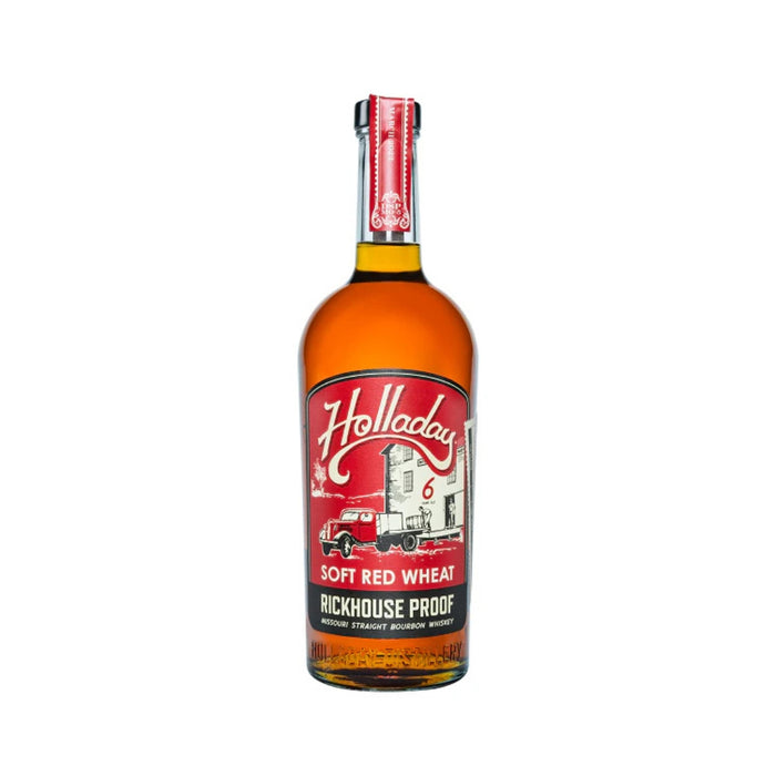 Holladay Distillery - Soft Red Winter Wheat Bottled in Bond Bourbon Whiskey - TIPXY