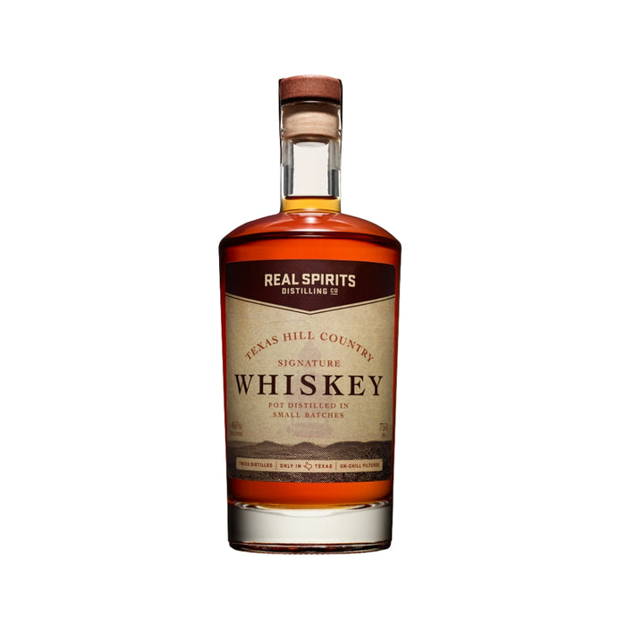 Real Spirits - Texas Hill Country Signature Whiskey