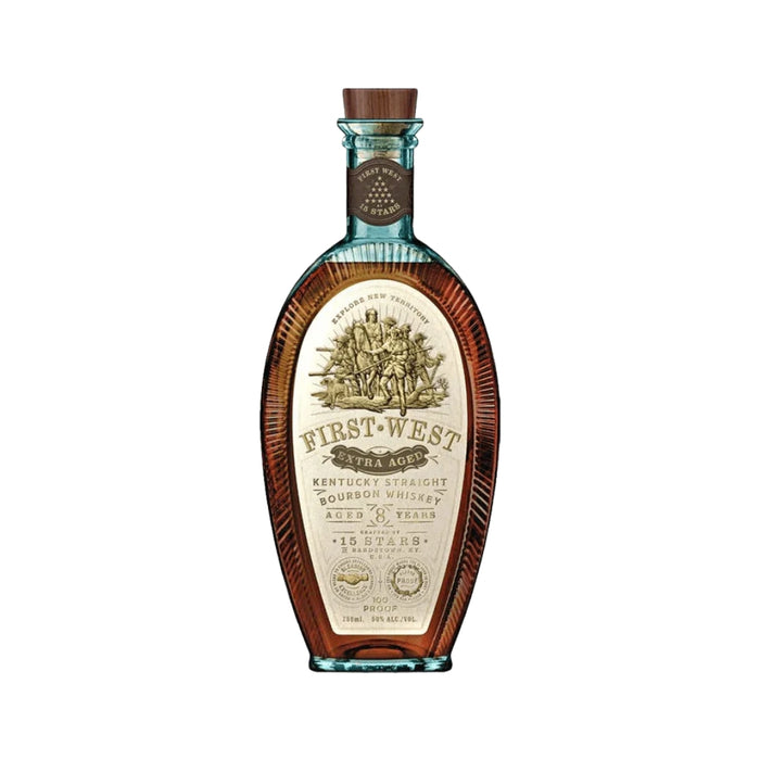 15 Stars - First West Extra Aged 8 Years Kentucky Straight Bourbon Whiskey - TIPXY