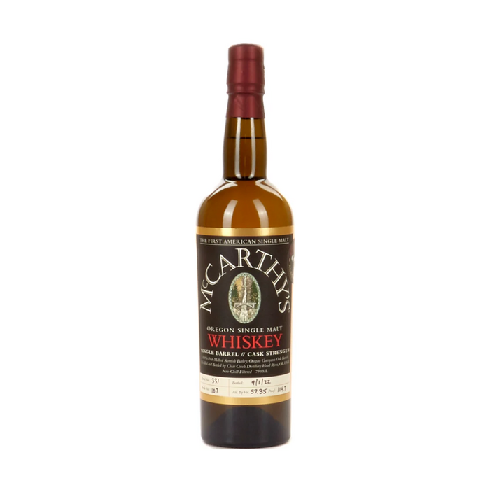McCarthy's - 6 Year Old Cask Strength Single Malt Whiskey - TIPXY