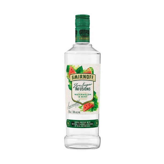 Smirnoff - Zero Sugar Infusions Watermelon & Mint Vodka - TIPXY