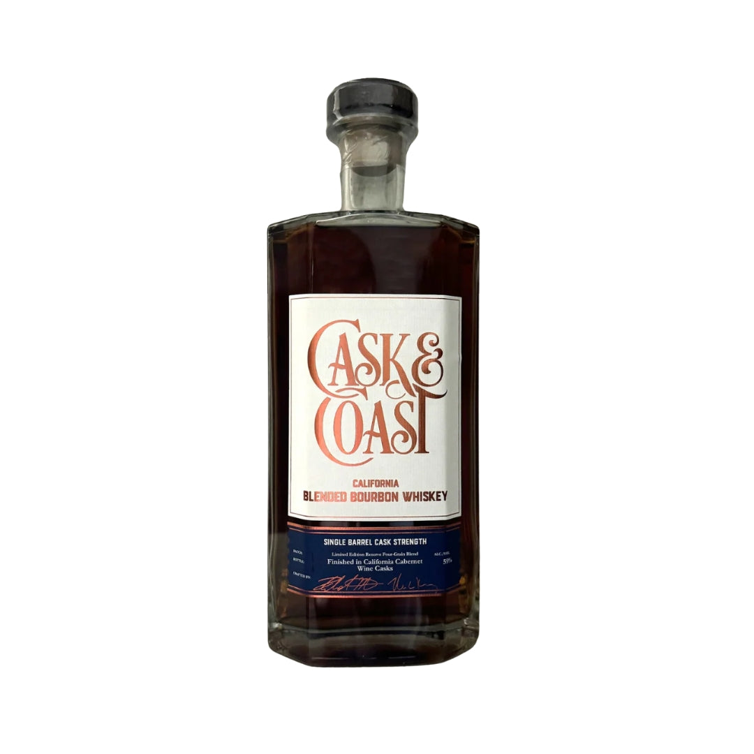 Cask & Coast - Limited Edition Single Barrel Cask Strength California Bourbon Whiskey