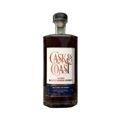 Cask & Coast - Limited Edition Single Barrel Cask Strength California Bourbon Whiskey