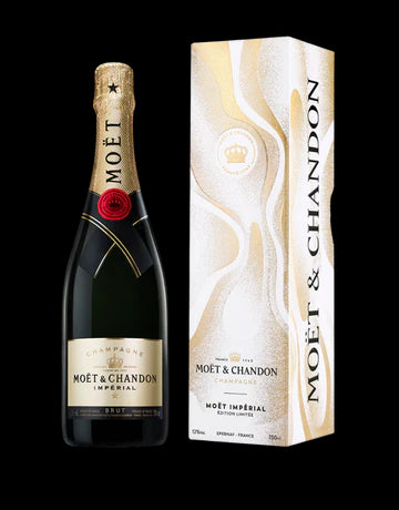 Moet & Chandon - Brut Imperial w/End of the Year 2023 Gift Box