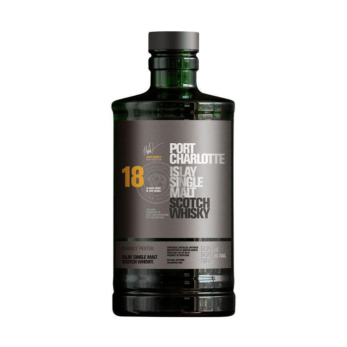 Bruichladdich - Port Charlotte 18 Year Old Islay Single Malt Scotch Whisky - TIPXY