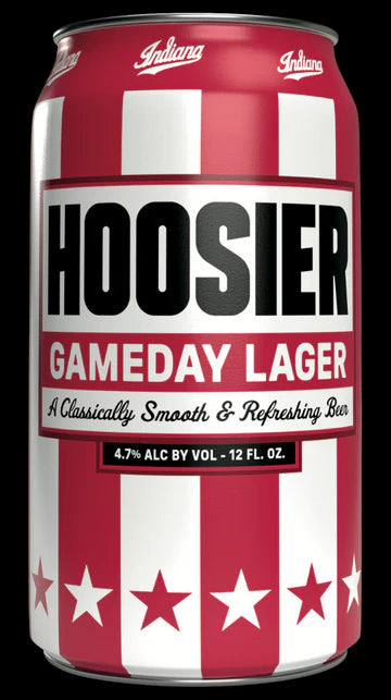 Indiana - Hoosier Gameday Lager (6 pack) - TIPXY
