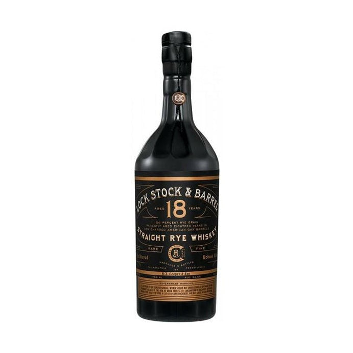Lock Stock & Barrel - 18 Year Old Straight Rye Whiskey - TIPXY