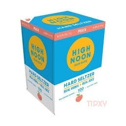 High Noon - Sun Sips Peach Vodka & Soda Ready to Serve Hard Seltzer - TIPXY