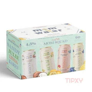 Mom Water - Mom Squad Variety Pack (8 Pack) - TIPXY