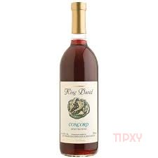Carmel - King David Concord Sweet Red Wine - TIPXY