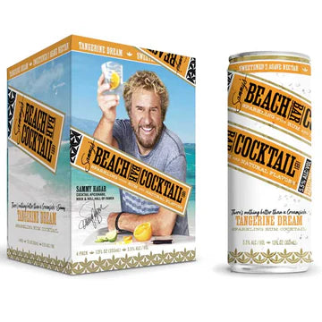 Sammy Beach Cocktails - Tangerine 4 pack - TIPXY