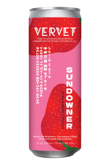 Vervet Sundowner Sparkling Canned Cocktail (4  pack)