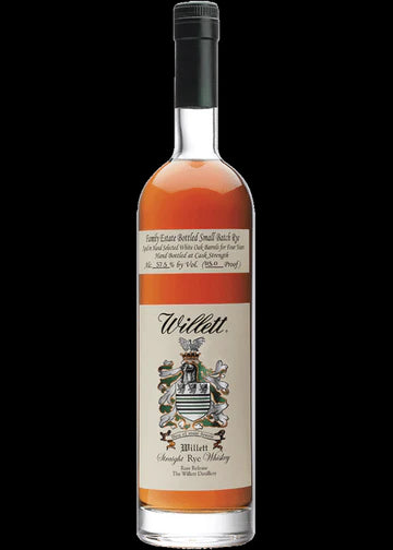 Willett Family Estates - Cask Strength Rye 4 Year