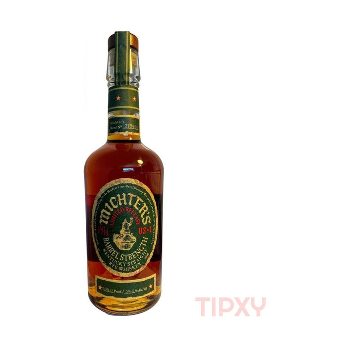 Michter's - Barrel Strength Kentucky Straight Rye Whiskey 2021 Release - TIPXY