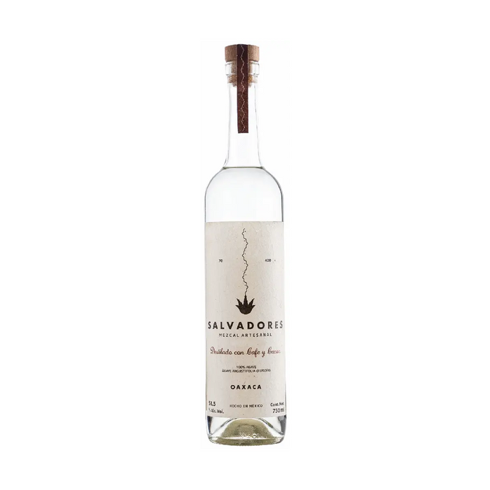 Salvadores Mezcal Artesanal - Salvadores Mezcal Destilado Con Cafe & Cacao - TIPXY