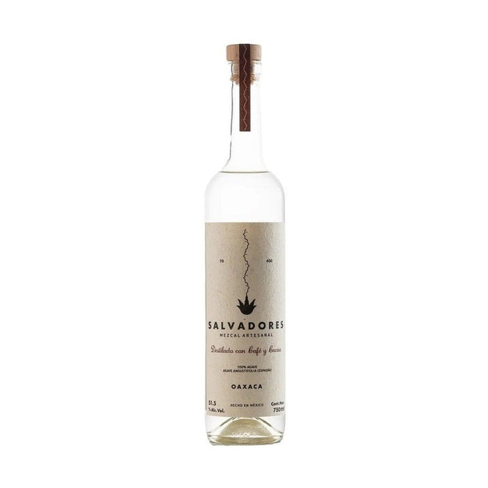 Salvadores Mezcal Artesanal - Salvadores Mezcal Destilado Con Cafe & Cacao