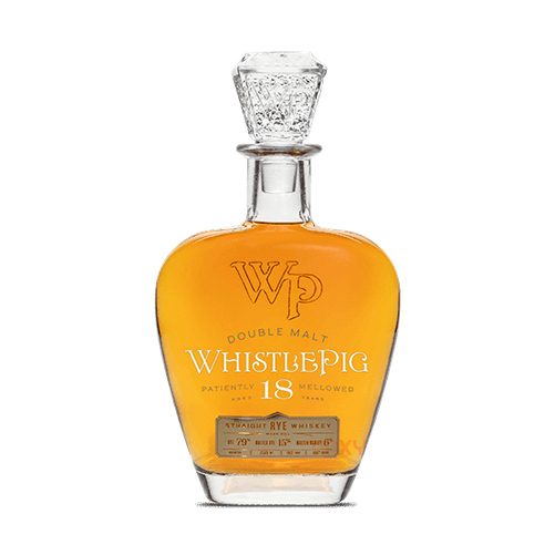 WhistlePig - Double Malt 18 Year Old Straight Rye Whiskey - TIPXY
