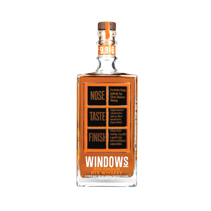 Windows Distillery - Big Ambur Rye Whiskey - TIPXY