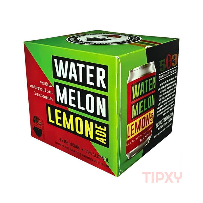 503 Distilling - Watermelon Lemonade Ready to Serve Cocktail (4 Pack)