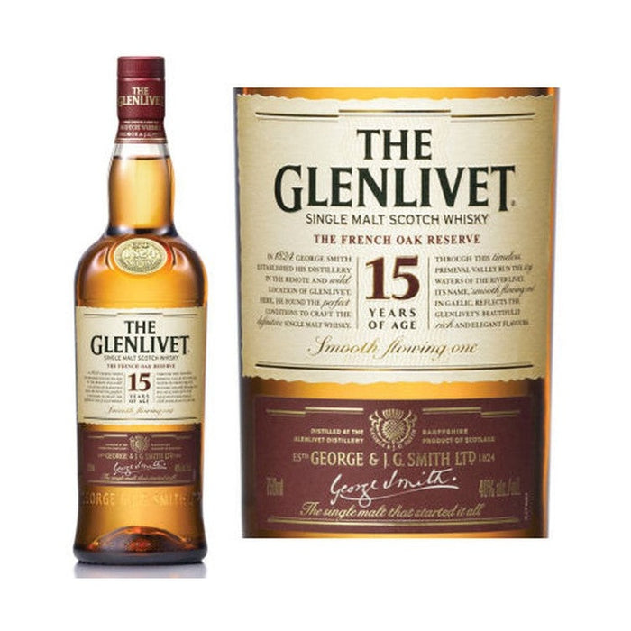 The Glenlivet - 15 Years Single Malt Scotch - TIPXY