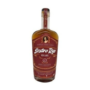 Sextro Rye - Red Label Cask Strength Authentic Prohibition Rye Whiskey - TIPXY