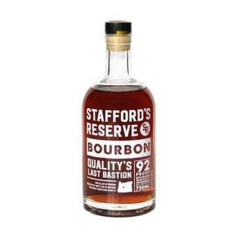 Stafford's Reserve - Bourbon Quality's Last Bastion - TIPXY