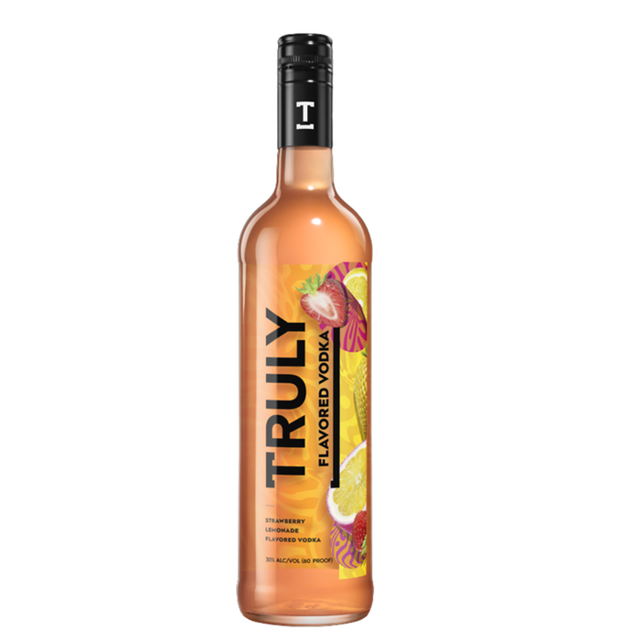 Truly Hard Seltzer - Vodka Strawberry Lemonade Ready to Serve Cocktail - TIPXY