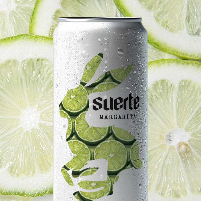 Suerte Tequila - Margarita Tequila Ready to Serve Cocktail (4 Pack Cans) - TIPXY