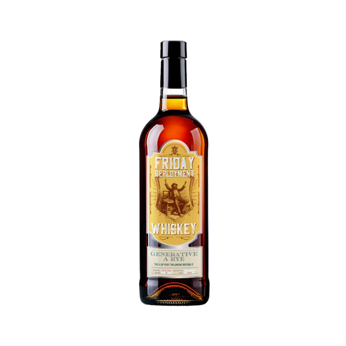 Friday Deployment Spirits - Generative A Rye Whiskey